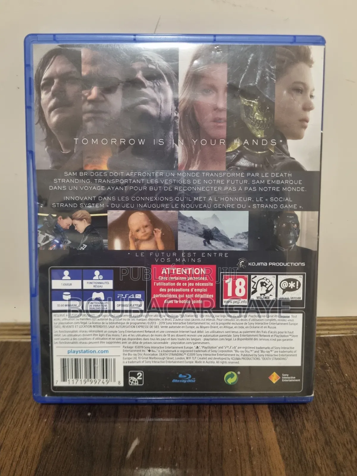 Jeu PS4 Death Stranding (Kojima - Version Physique Originale