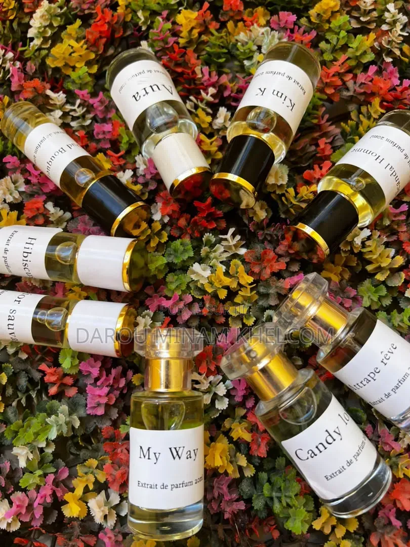 Parfum , Extrait De Parfum, Des Flacons d'Huile