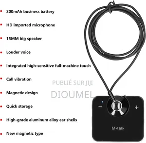 M-Talk Écouteur Bluetooth Professionnelle Magnétique