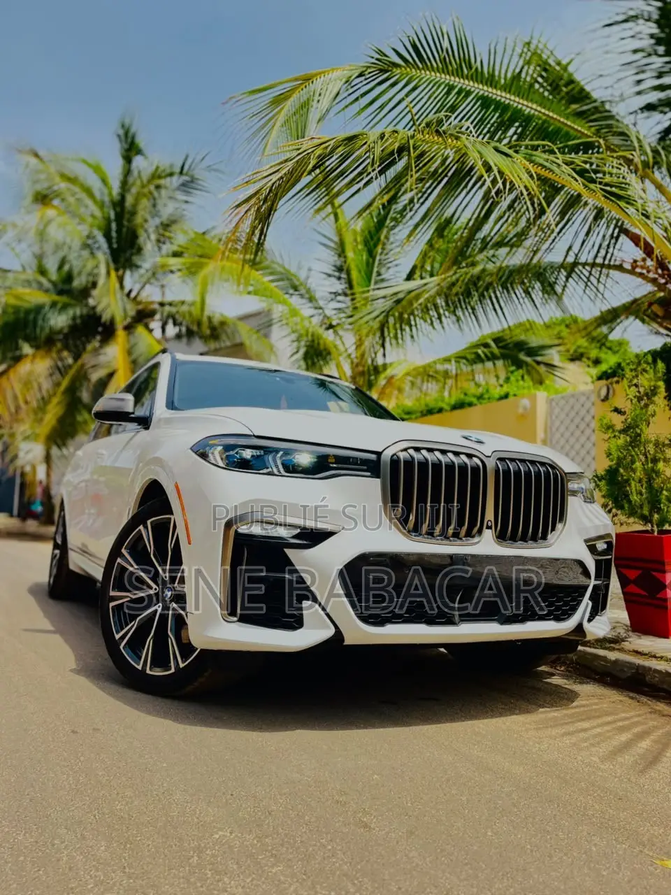 BMW X7 2022 Blanc