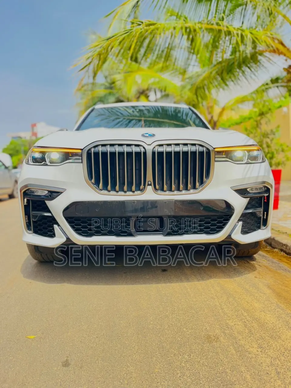 BMW X7 2022 Blanc