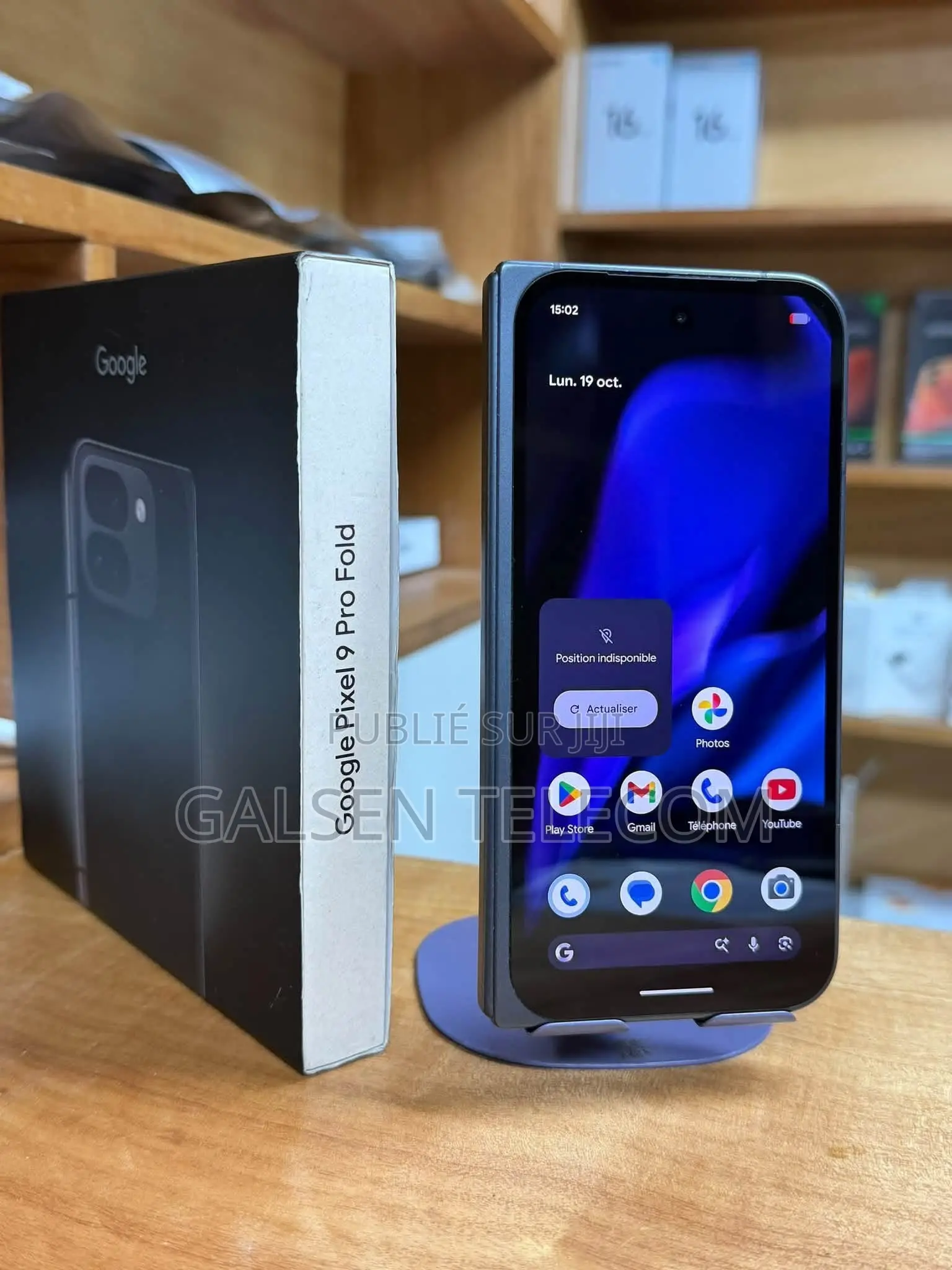 Nouveau Google Pixel 9 Pro Fold 512 GB Noir