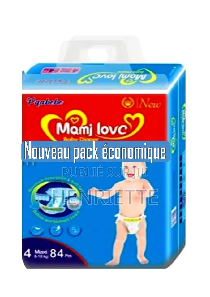 Pack Éco De 84 Couches Culotte Jetable Taille L 8 À 18kg