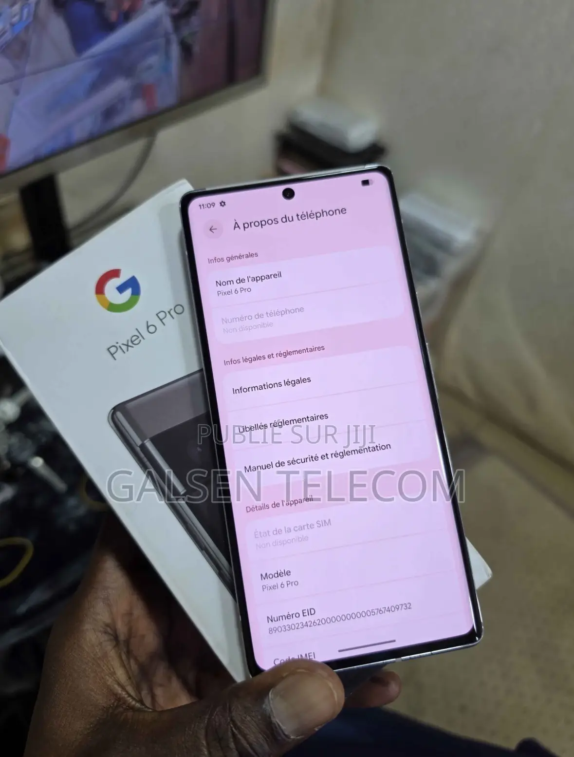 Nouveau Google Pixel 6 Pro 512 GB Blanc