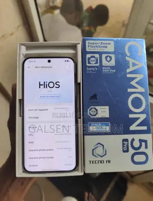 Nouveau Tecno Camon 50 Pro 256 GB Gris