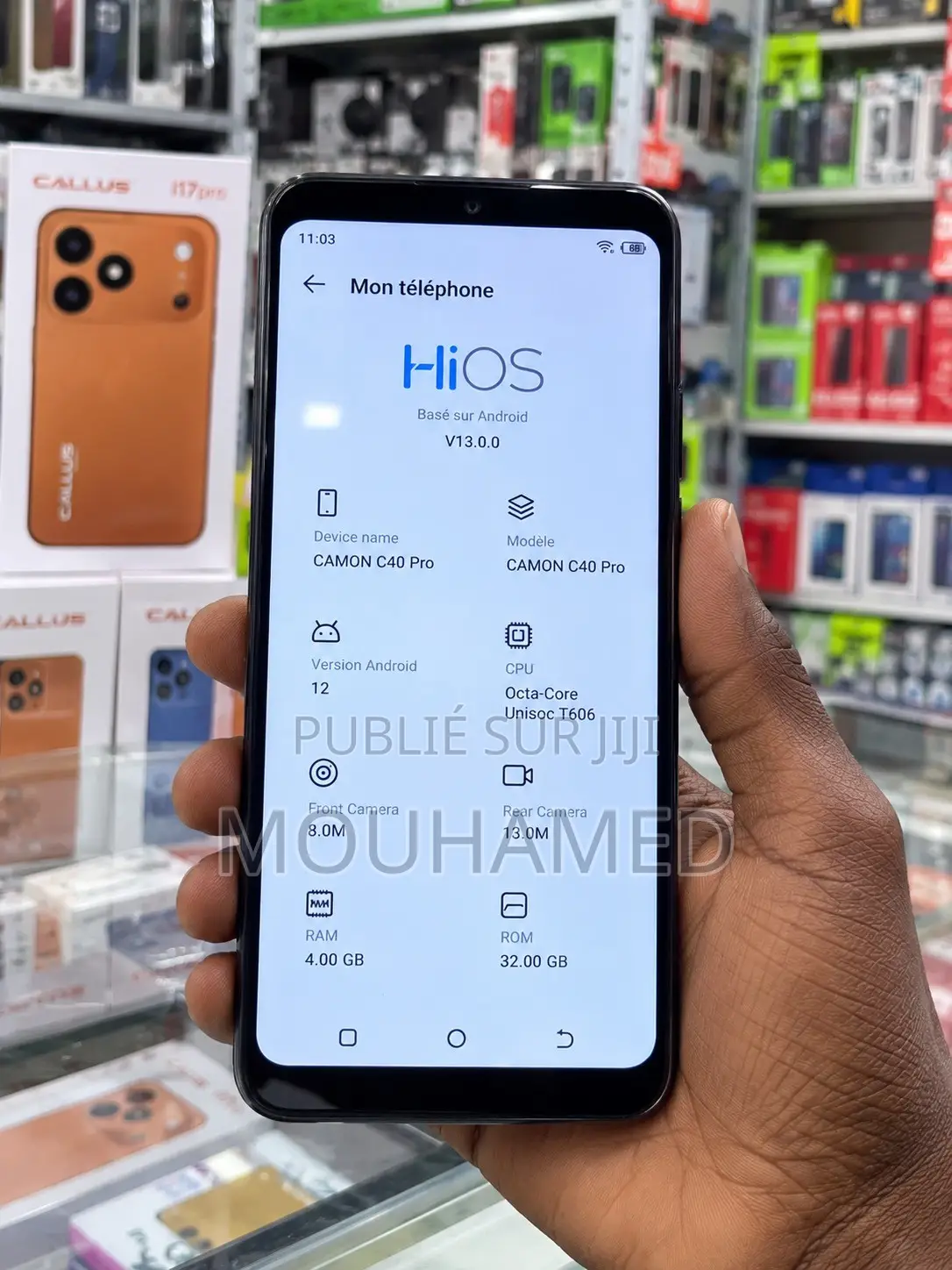 Nouveau Calus Spark 10 Pro 16 GB Bleu