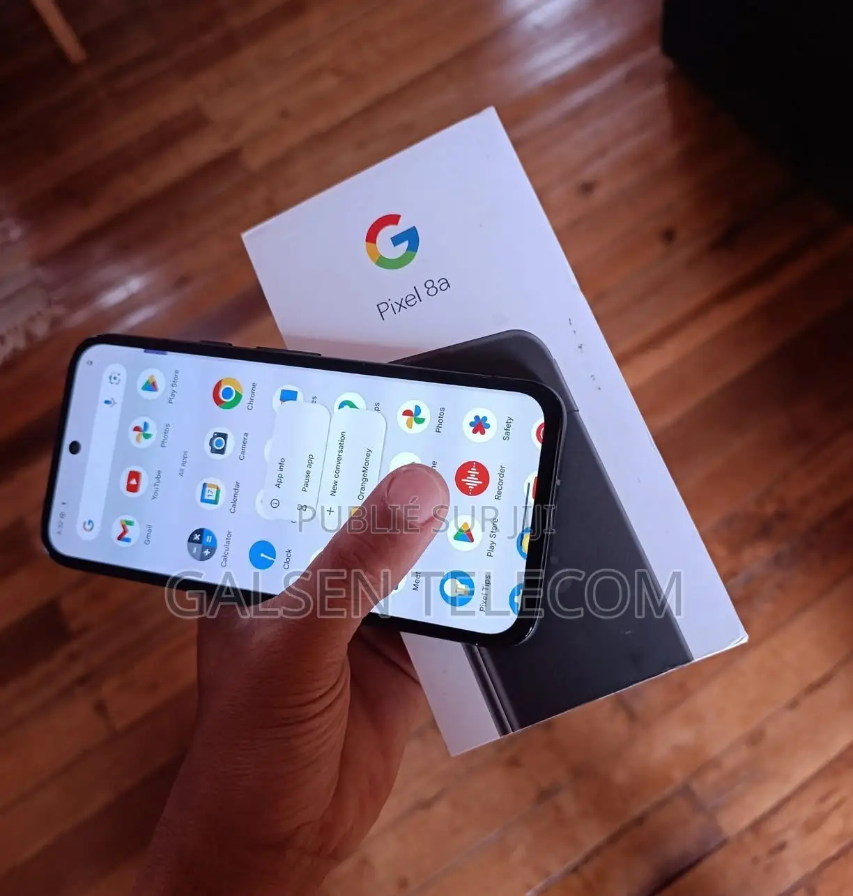 Nouveau Google Pixel 8a 256 GB Noir