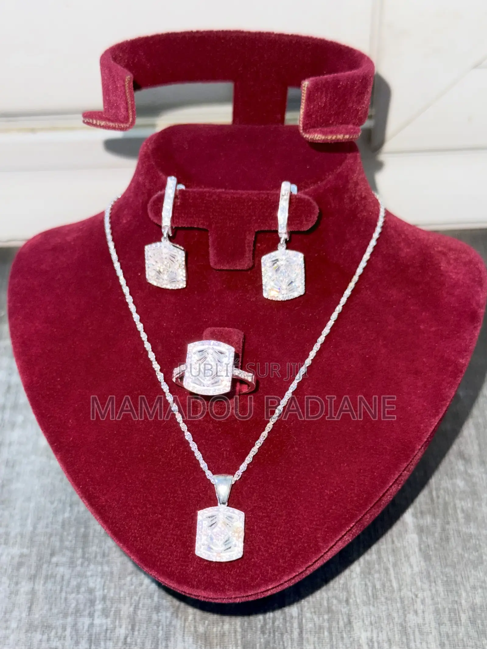 Ensemble en Argent Importé Pur 925