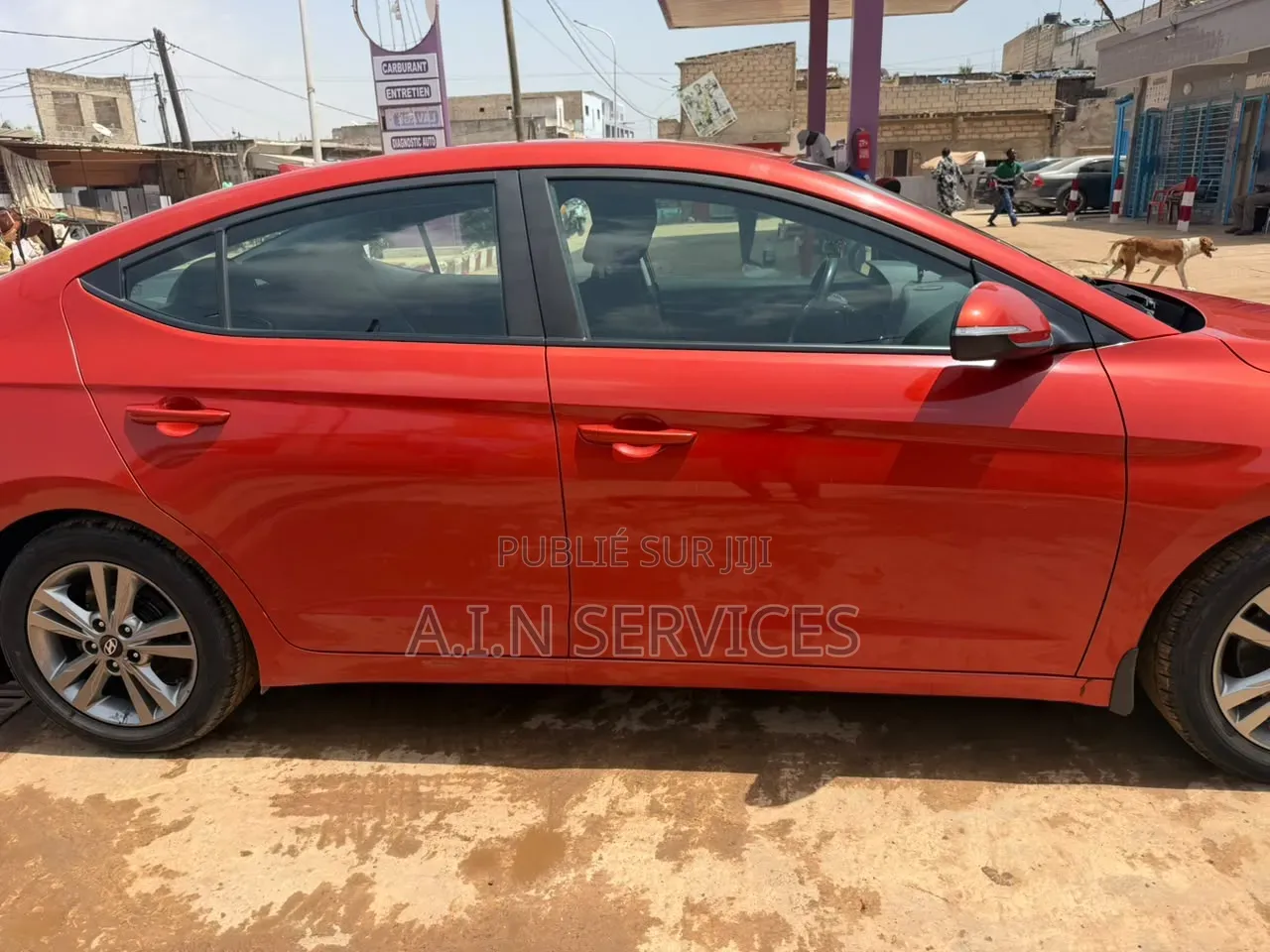 Hyundai Elantra 2017 Orange