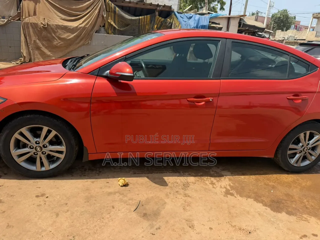 Hyundai Elantra 2017 Orange