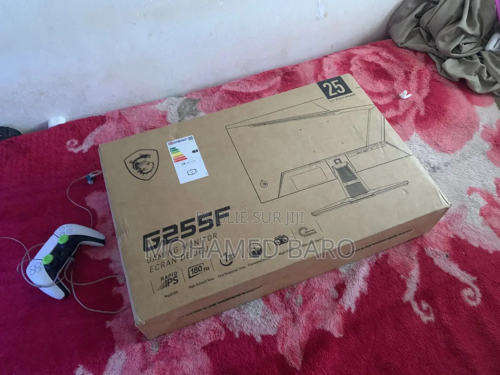 Moniteur Gaming MSI 180hz FHD