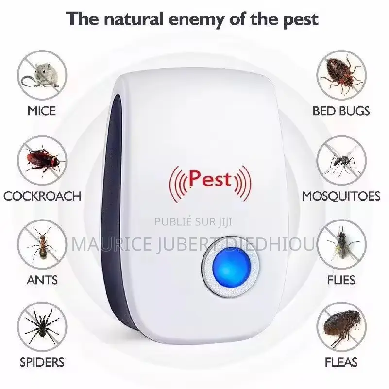 Appareil Répulsif Pour Moustique Cafard Souris Insecte Araignée Etc