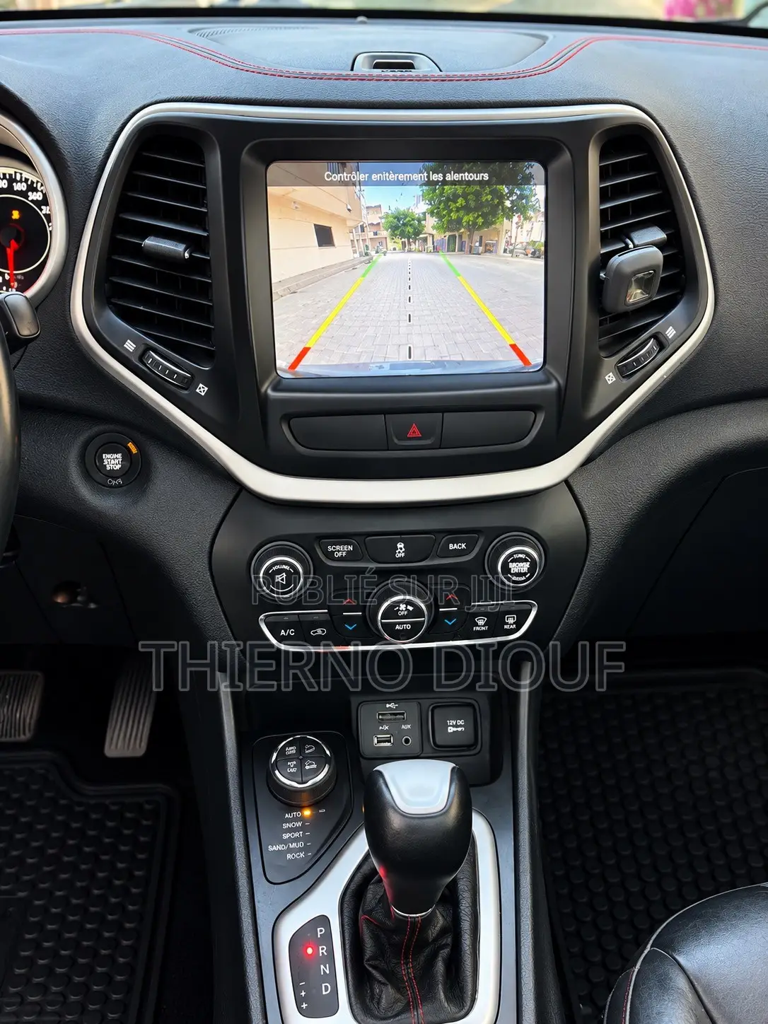 Jeep Cherokee Trailhawk 4x4 2018 Noir