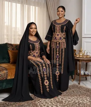 Robe Avec Grand Foulard