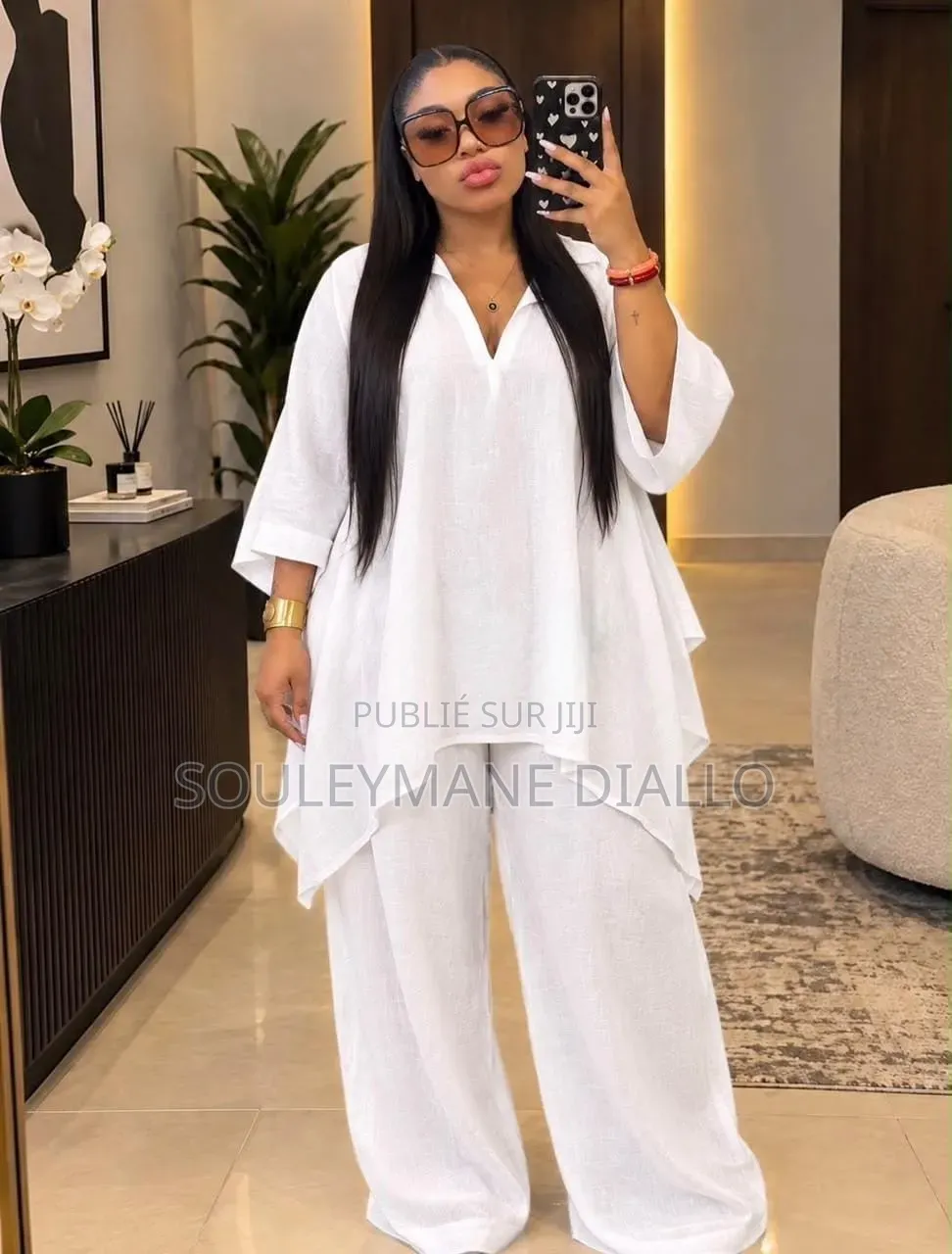 Ensemble Lin 100% Coton
