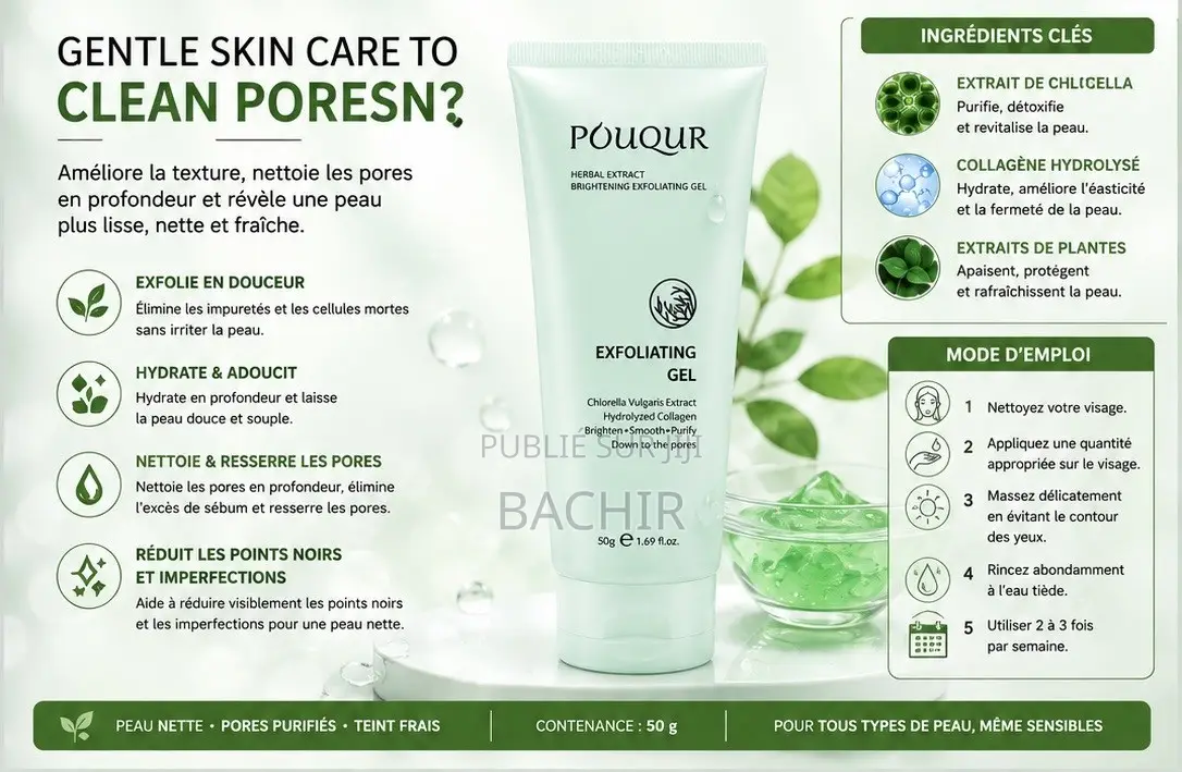 Gel Exfoliant Menthe