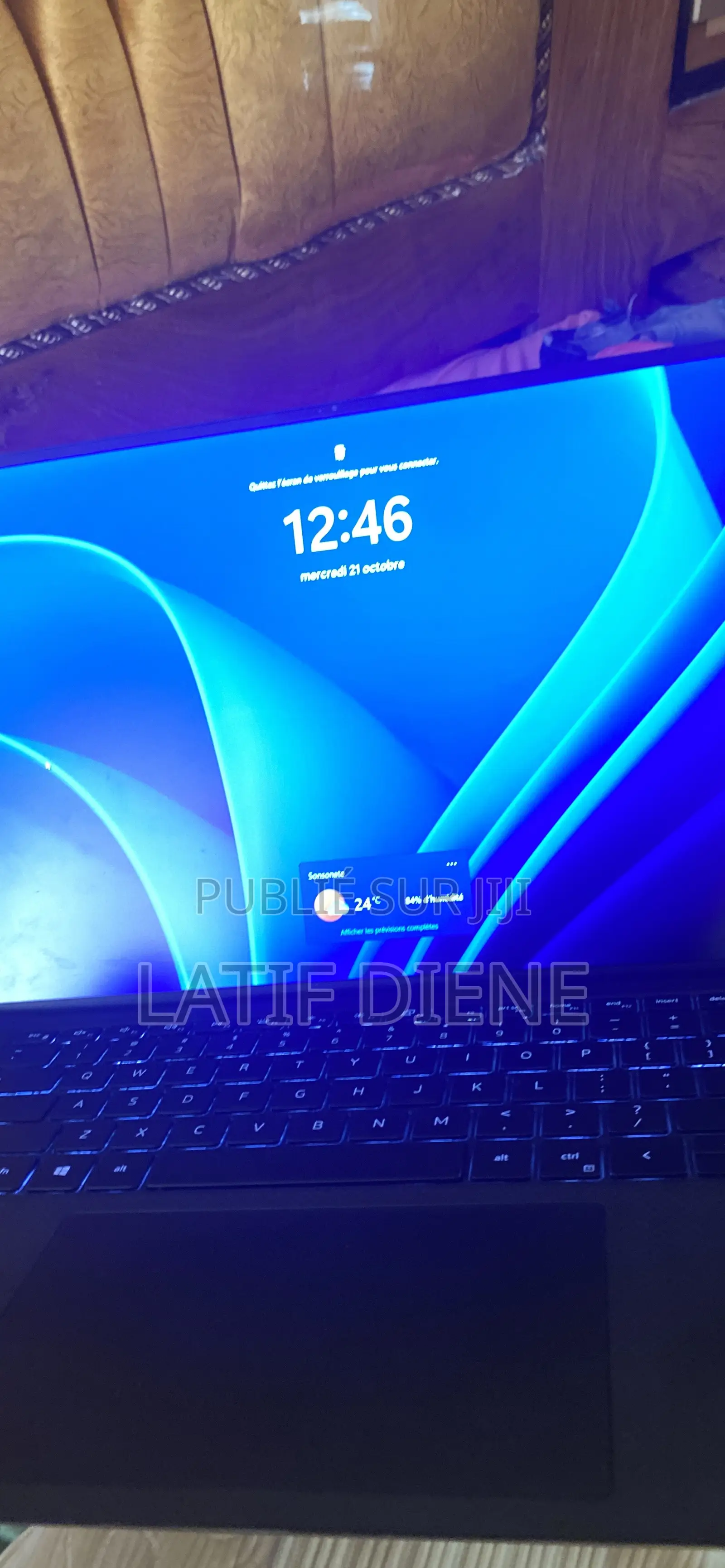Ordinateur portable Dell XPS 15 9500 16GB Intel Core i7 SSD 256GB