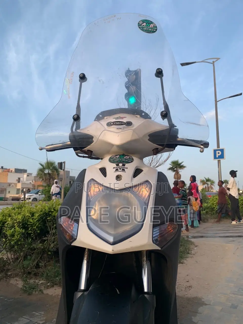 Nouveau Kymco Agility 2014 Blanc