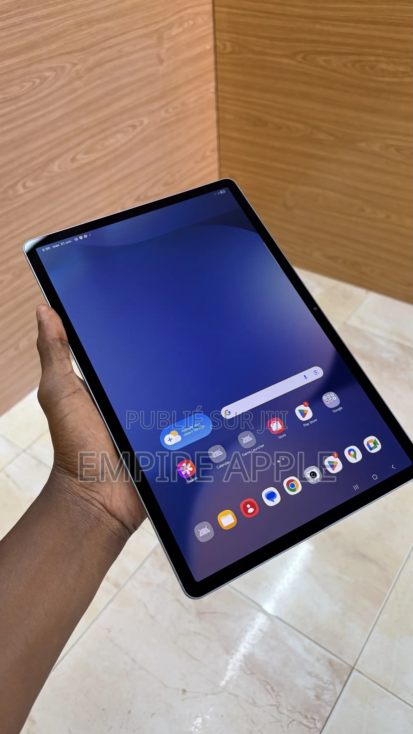 Nouveau Samsung Galaxy Tab S10+ 5G 256 GB Argenté