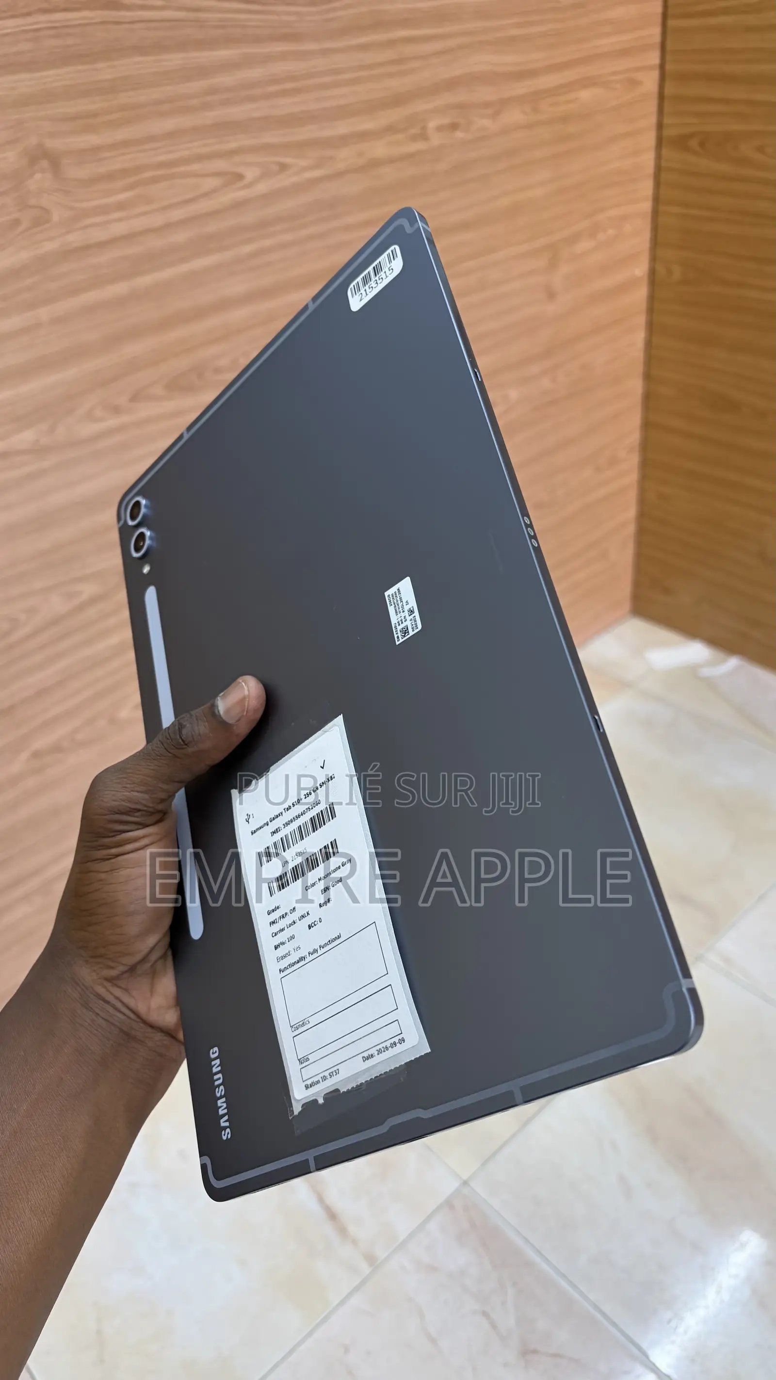 Nouveau Samsung Galaxy Tab S10+ 5G 256 GB Argenté