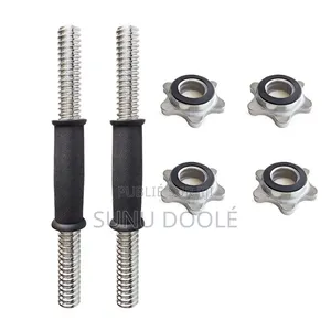 Ensemble De 2 Barres en Fer Pour Haltères De 25 Mm