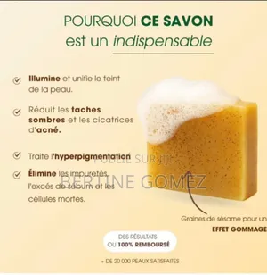 Savon Curcuma & Acide Kojique