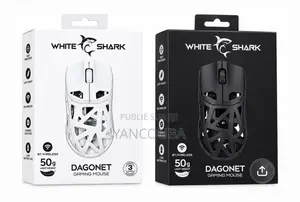 Souris Gaming White Shark Dagonet Sans Fil Ultra Légère 50g