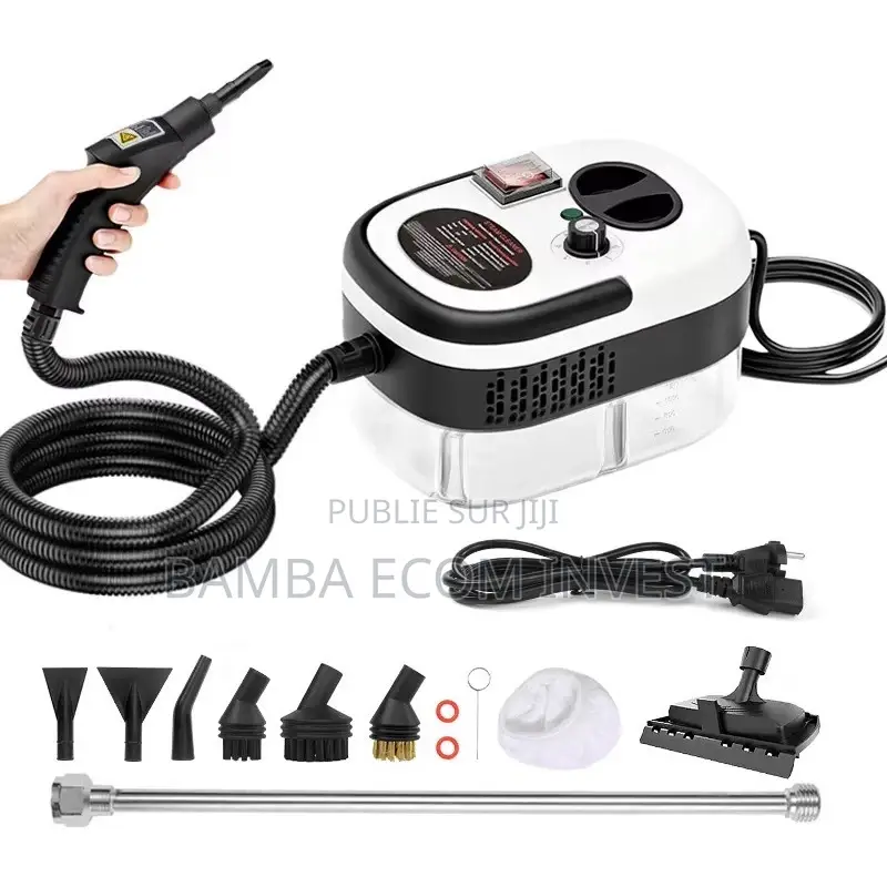 Nettoyeur À Vapeur 3,0 Bar, 2500 W De 1,2L, 9 Accessoires, 6 Niveaux