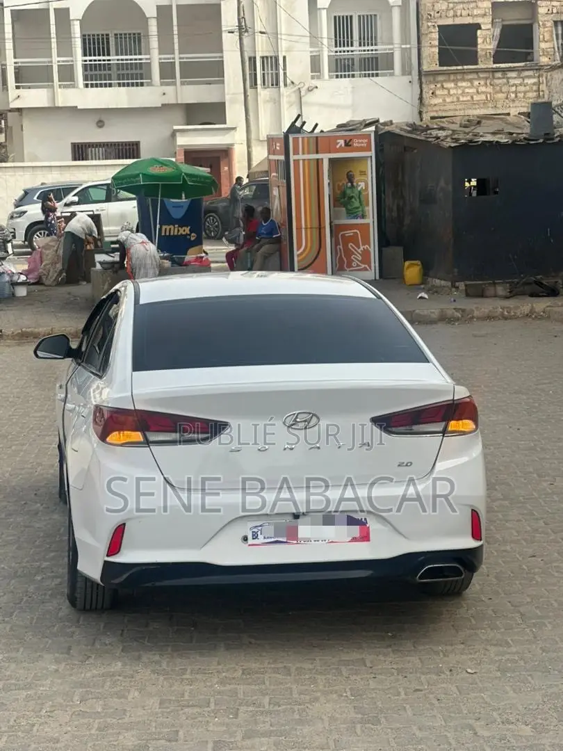 Hyundai Sonata Sport 2.0T Sedan FWD (2.0L 4cyl 6A) 2017 Blanc
