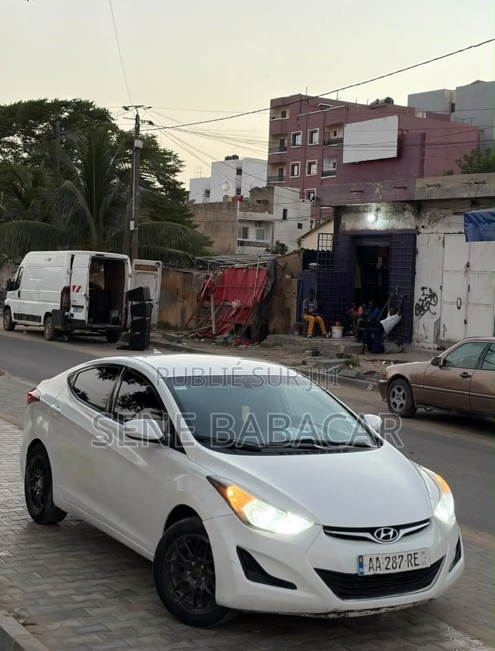 Hyundai Sonata Sport 2.0T Sedan FWD (2.0L 4cyl 6A) 2017 Blanc