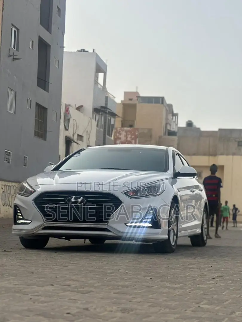Hyundai Sonata Sport 2.0T Sedan FWD (2.0L 4cyl 6A) 2017 Blanc