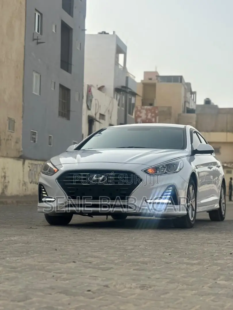 Hyundai Sonata Sport 2.0T Sedan FWD (2.0L 4cyl 6A) 2017 Blanc