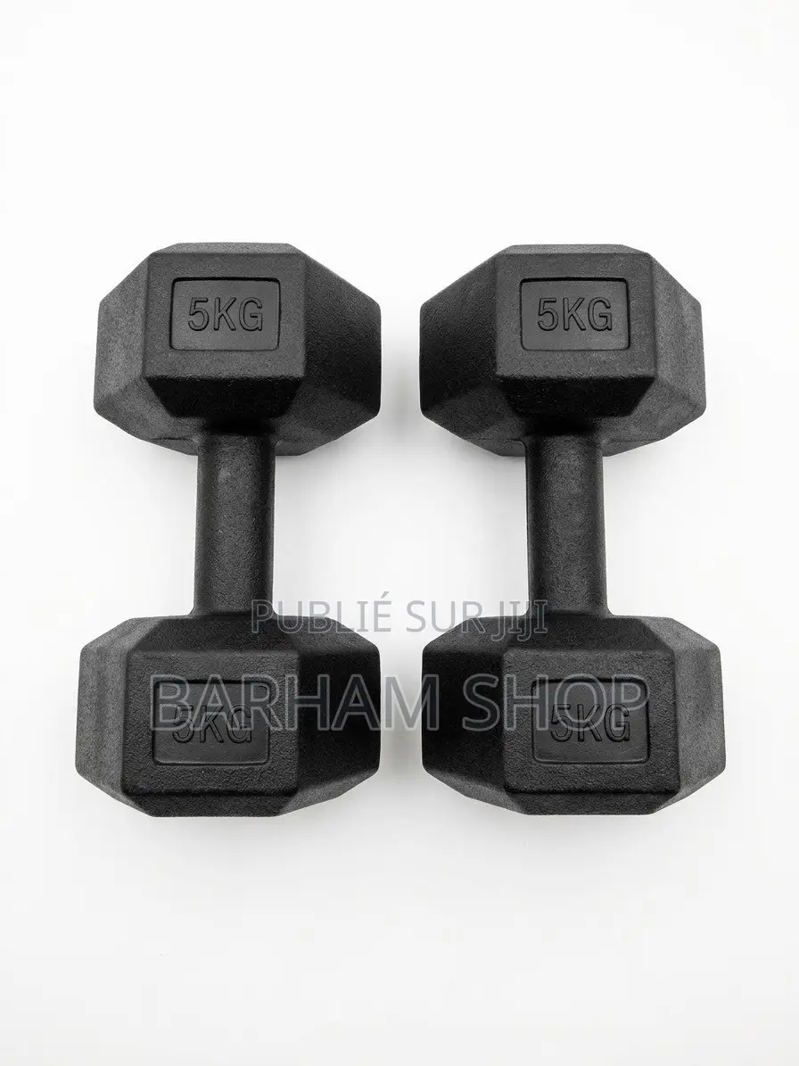 D’eux Halteres De 5kg (Total 10kg) en Vente Stock Limité