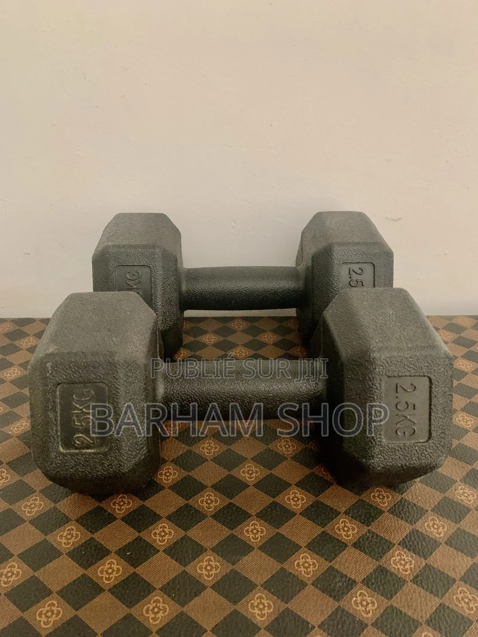 D’eux Halteres De 2,5kg (Total 5kg) en Vente