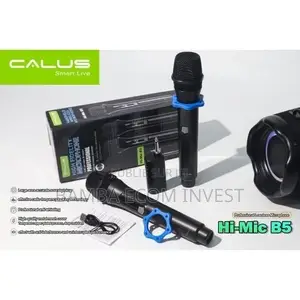Microphone Calus Hi-Mic B5 Avec Deux Micro Sans Fil Professionnels