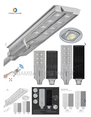 Lampadaire Solaire Hongtu 1000W (Série 17)