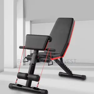 Banc De Musculation 6 in 1 Pliable&Inclinable Réglable 40*130*40-120cm