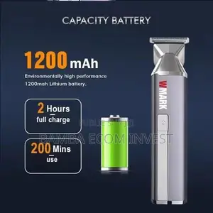 WMARK Tondeuse À Cheveux Rechargeable 6 en 1 NG-HT001 10W