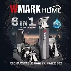 WMARK Tondeuse À Cheveux Rechargeable 6 en 1 NG-HT001 10W