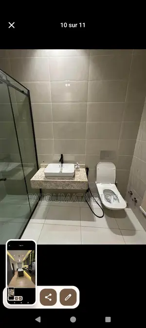 Meublé 1chbre Appartement dans Almadies à Louer