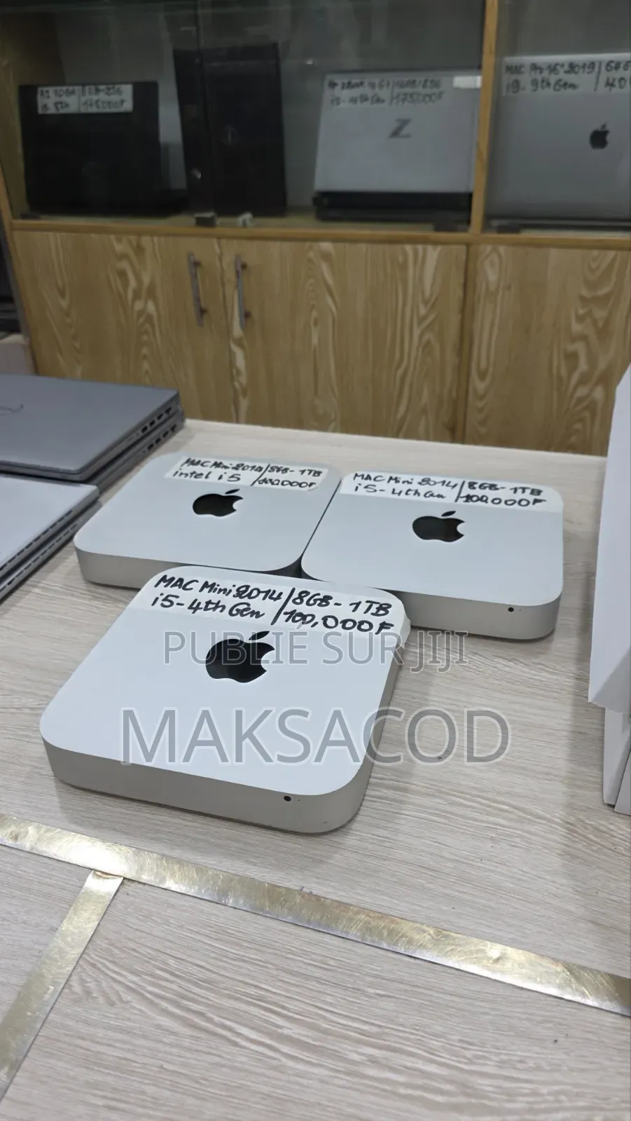 Ordinateur de bureau Apple Mac Mini 8GB Intel Core i5 HDD 1T