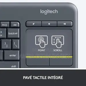 Clavier Sans Fil Logitech K400 Plus Logitech Media K400 Plus