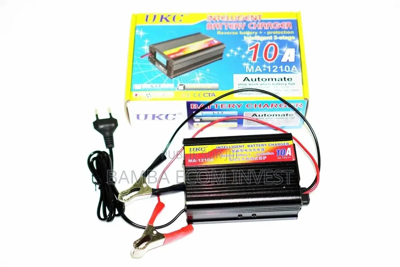 Chargeur De Batterie Intelligent De 10A De La Marque UKC ( MA-1210A)