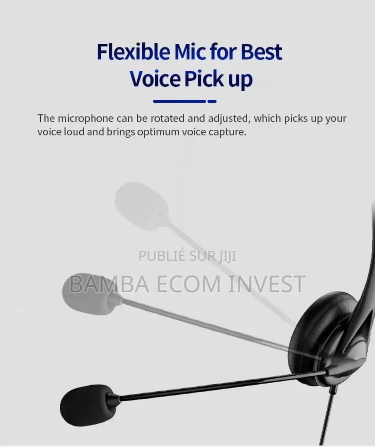 Casque Filaire d'Apprentissage Avec Microphone SY490MV