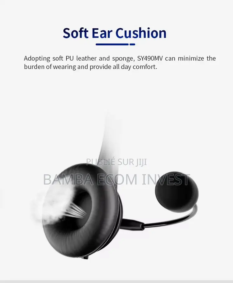 Casque Filaire d'Apprentissage Avec Microphone SY490MV