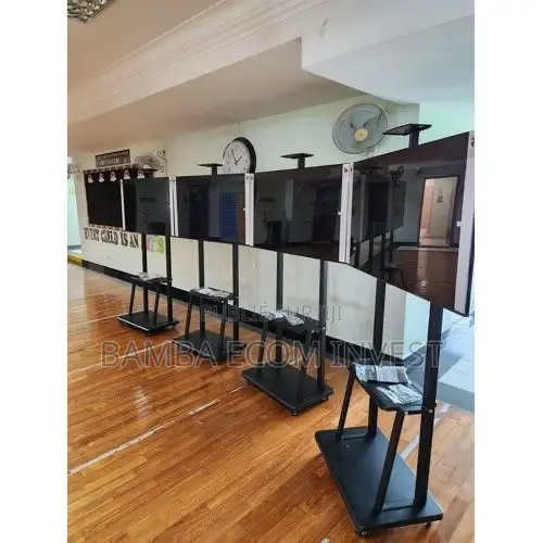 Chariot TV Mobile Sur Roulettes 32" À 75", Tel Que Le v-Star Cart-1700