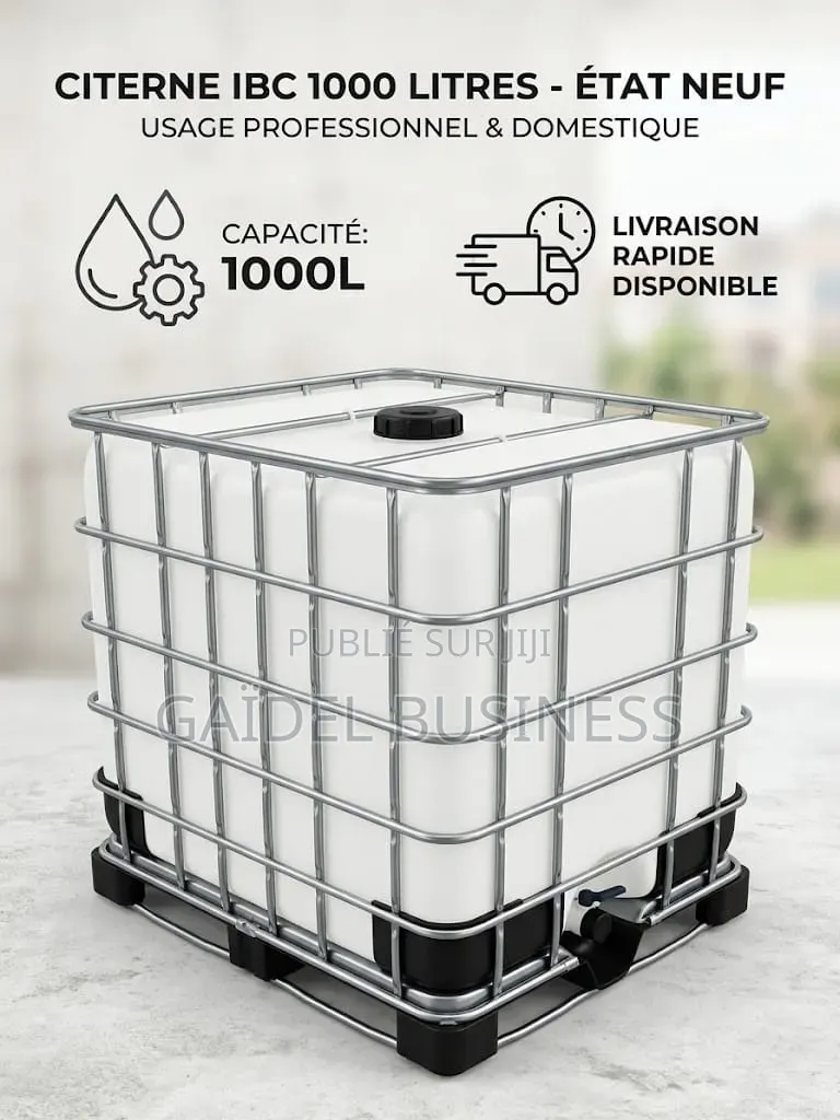 Citerne / Cuve À Eau IBC 1000 Litres