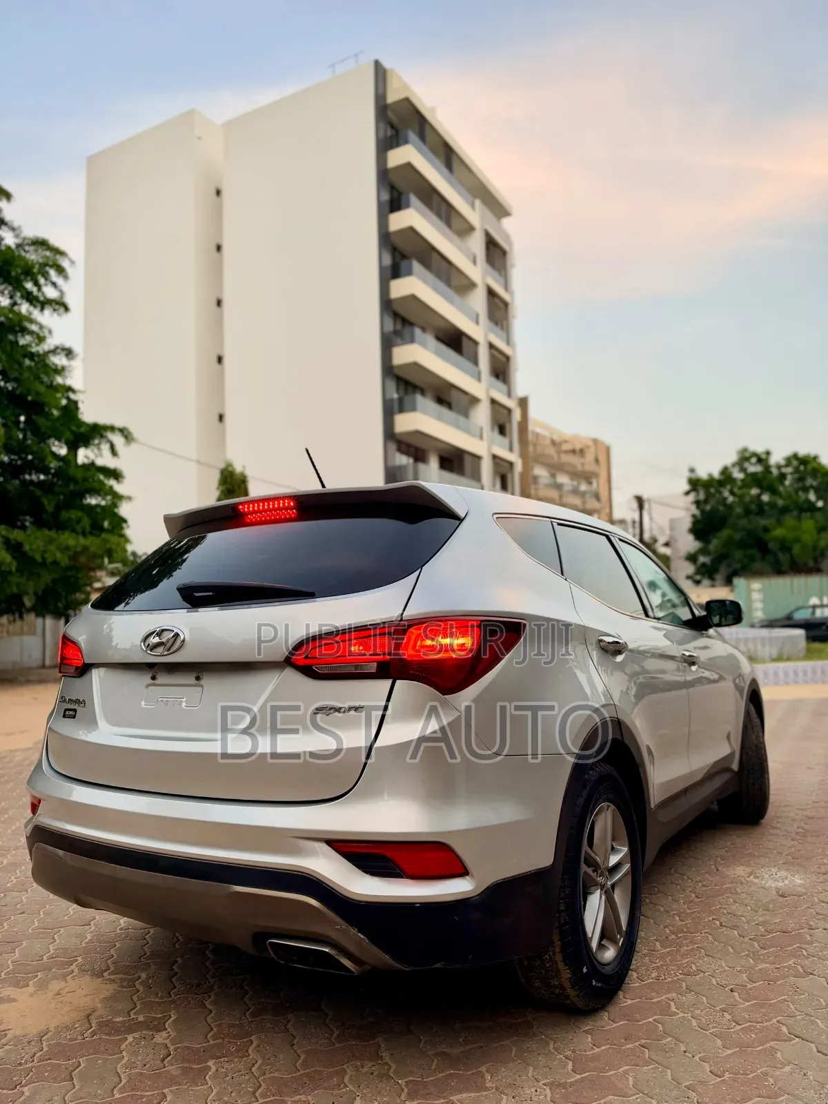 Hyundai Santa Fe 2018 Gris