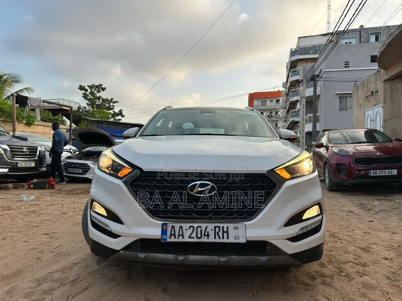 Hyundai Tucson 2018 Blanc