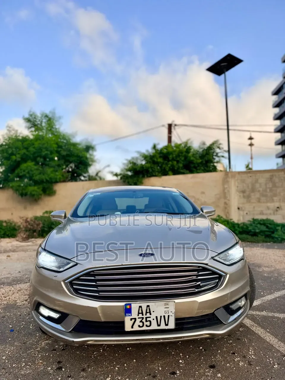 Ford Fusion 2018 Gris